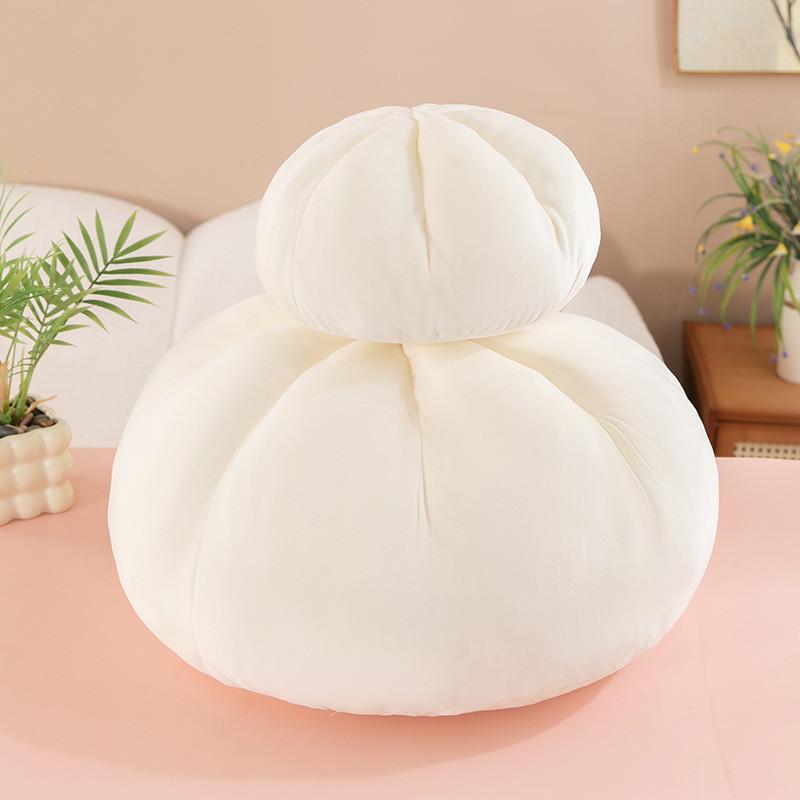 Bun Stuffed Steamed Plush Toy Cartoon Food Stuffed Doll Decoration Gift Kids