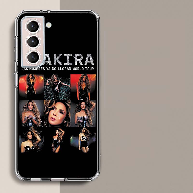 Чехол для телефона S-Shakira Singer для Samsung Galaxy S25 Edge S24 S23 FE S21 S20 S10 Plus S22 S26 Ultra Чехол Прозрачные Чехлы TPU Capa She