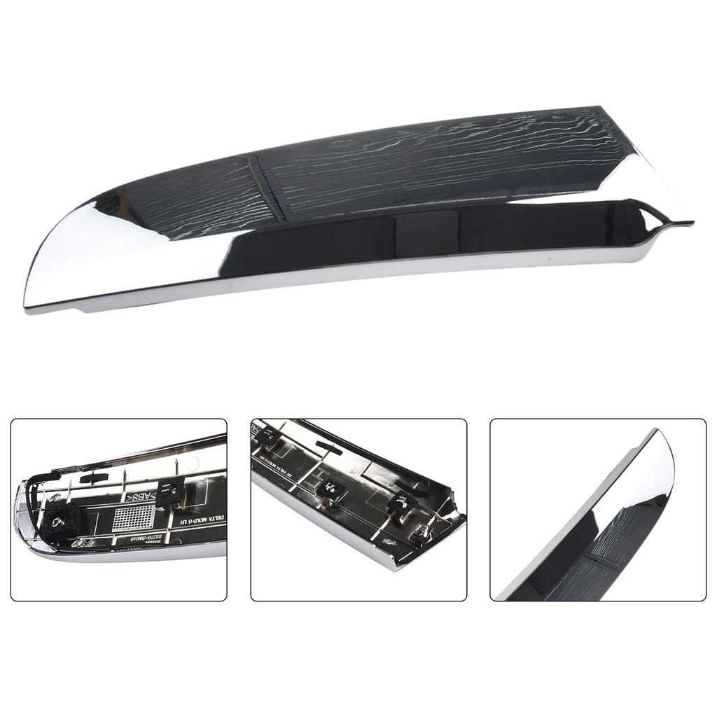 Автомобильный левый боковой декоративный молдинг для Kia для Sportage 11-16 Авто левый задний дверной молдинг стойки крышка хром