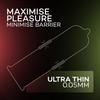 Manforce Double Apple Flavoured Ultra Thin Lubricated Latex Condoms For Men pack of 2 x 10 Count Intimate Comfort Pack Set