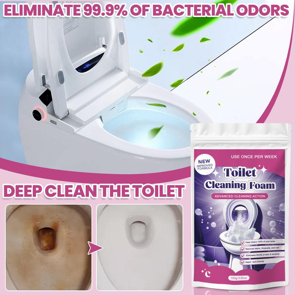 Toilet Cleaning Foam Antibacterials Deep Cleaning