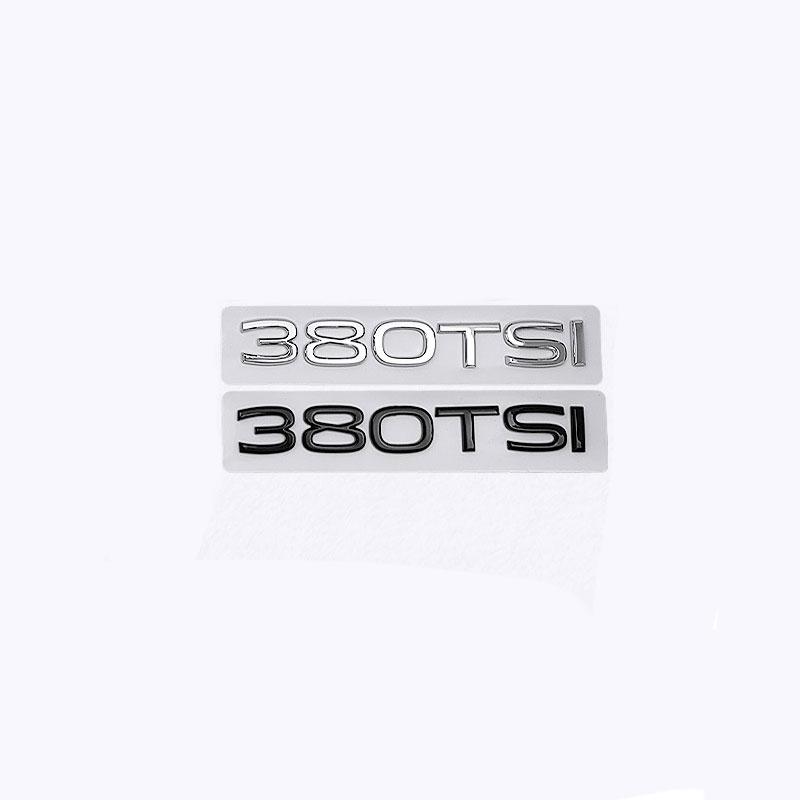 AAYT1 230TSI 280TSI 300TSI 330TSI 380TSI trunk labels new style number car stickers for Volkswagen refit rear boot displacement logo