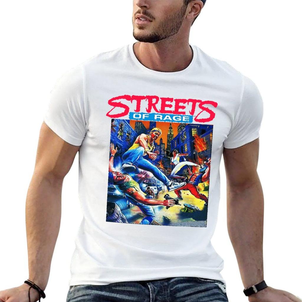 Pretty Popular Game For Collector Fans Streets Of Rage Artwork Cute Gift Tshirt T Shirts For Unisex Graphic Funny Tshirt
