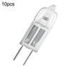 10 шт. G4 12 В 20 Вт галогенные лампы с цоколем для люстр, подвесные светильники