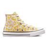 Converse Chuck Taylor All Star High GS Leopard Print Kids Sneakers Multi-Color Egret Kinetic-Blue 672089F