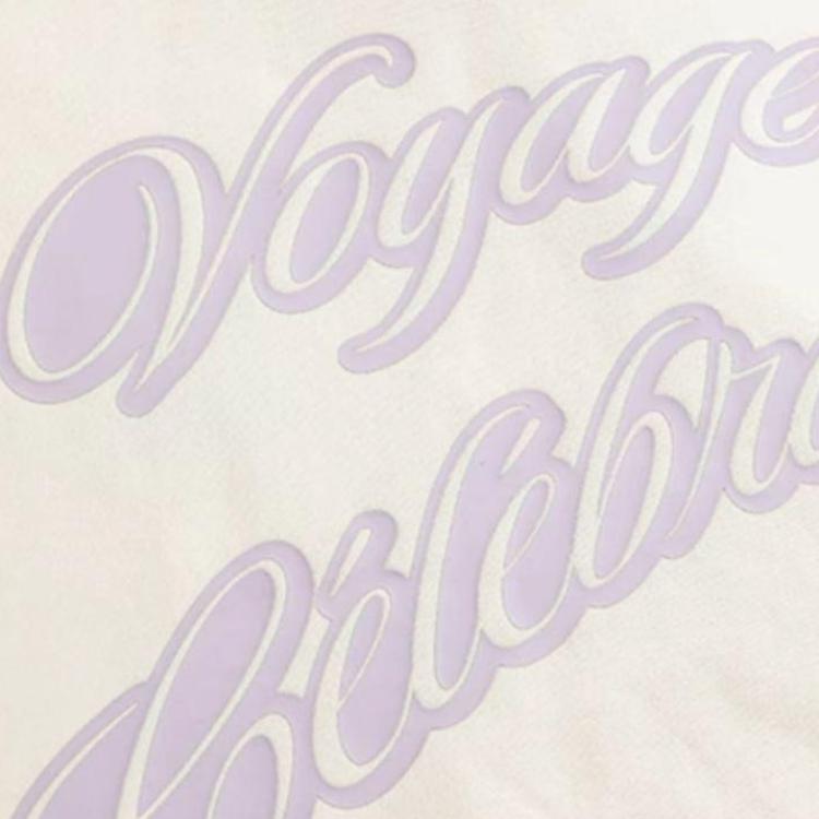 Anta Удобная повседневная свободная толстовка с капюшоном и принтом букв, женские топы Stone-White 162438705-1