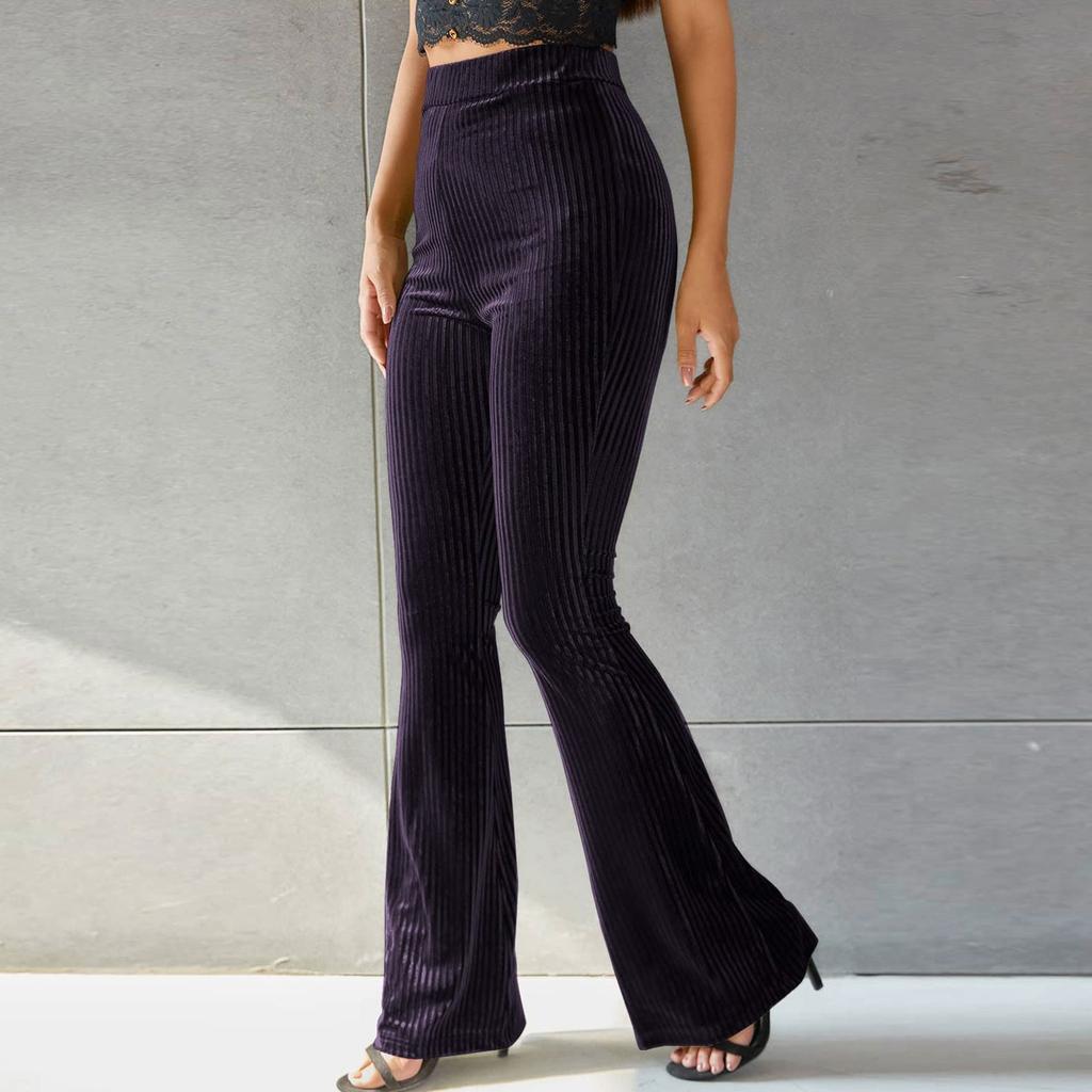 Женские повседневные модные однотонные повседневные брюки, облегающие брюки