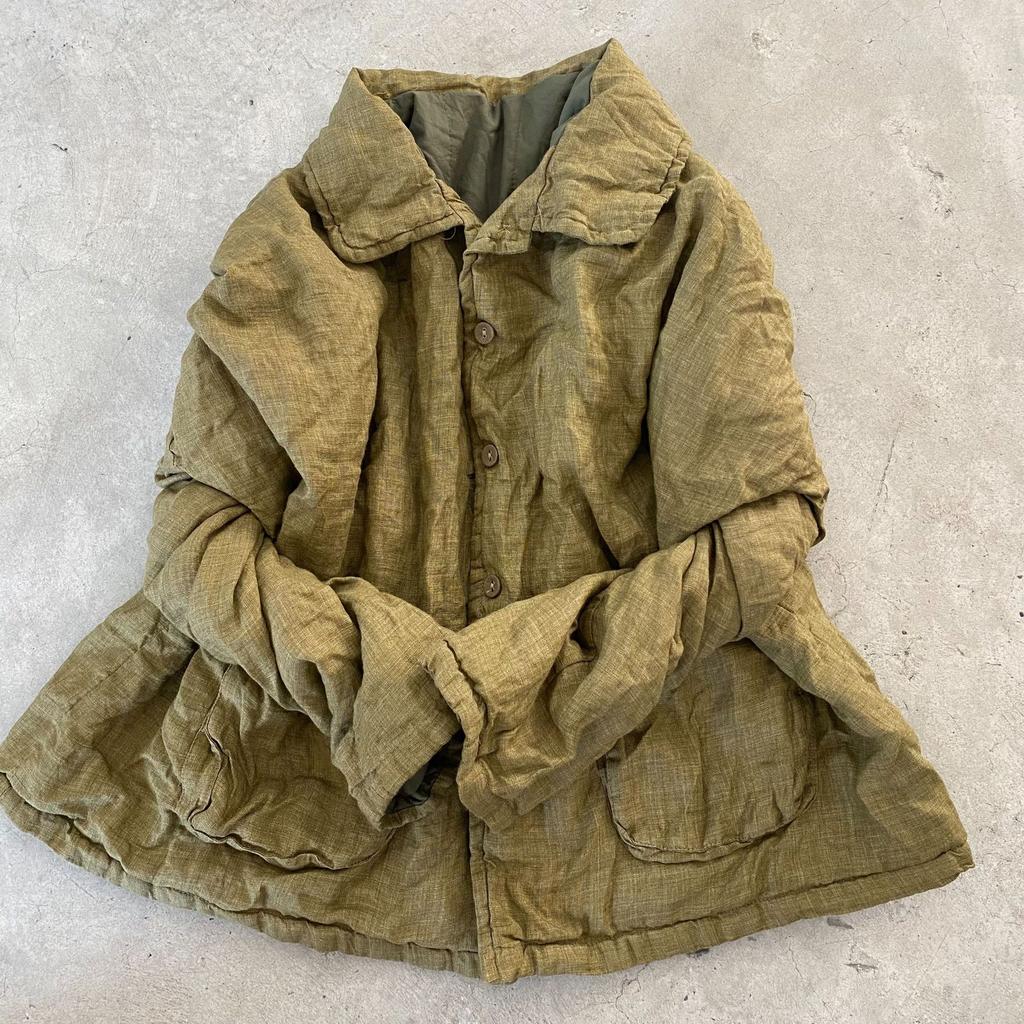 Johnature Женские пальто с отложным воротником в китайском стиле с длинным рукавом и пуговицами, зимние однотонные винтажные пальто