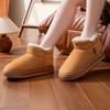 Хлопковые тапочки Мужская сумка с зимней теплой толстой подошвой, Новый стиль для верхней одежды с добавленным флисом, Универсальная новая хлопковая обувь для женщин