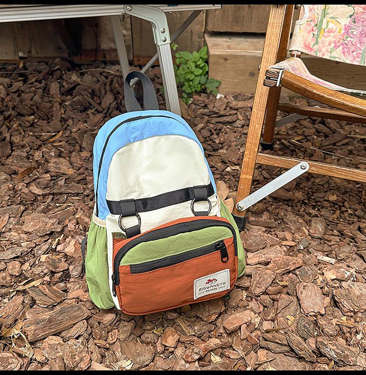 Новый легкий спортивный рюкзак Mountain Series Color Block — дышащий, складной, идеально подходит для путешествий и альпинизма.