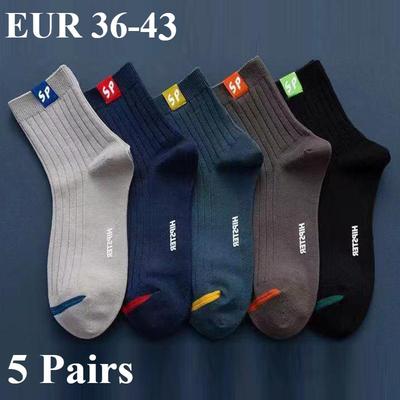 Мужские спортивные носки Повседневные носки Домашние носки Дышащие и удобные хлопковые носки