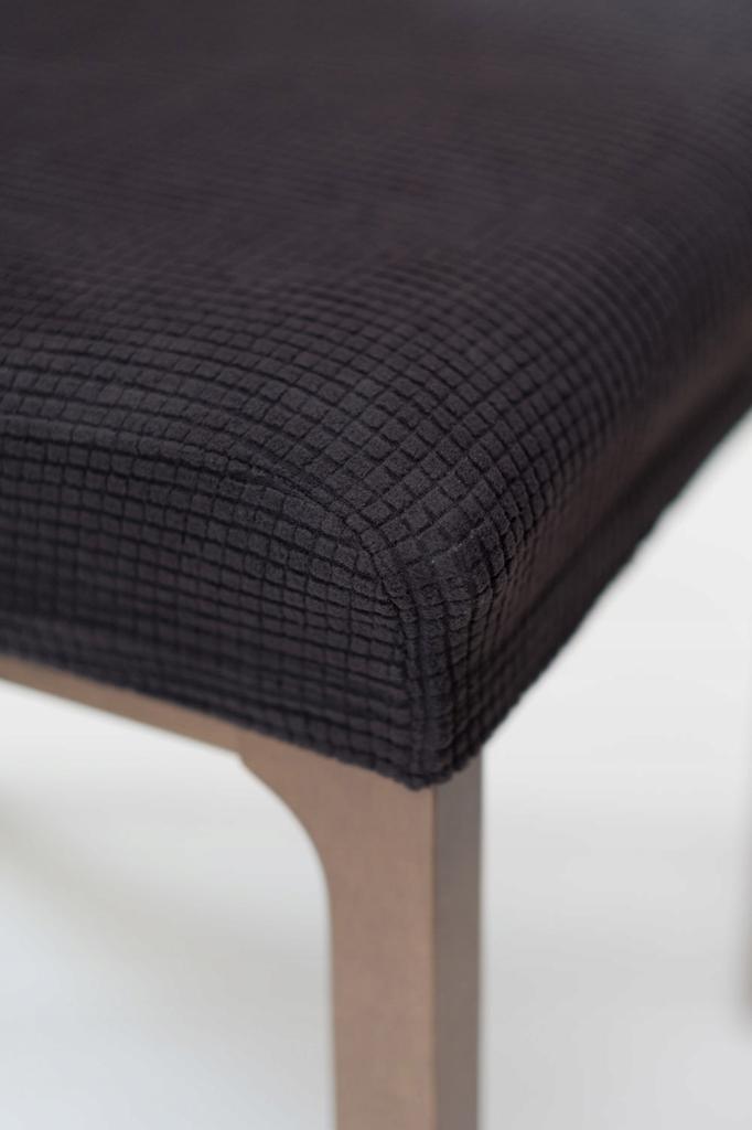 Cover Chair Thick Black Elastic