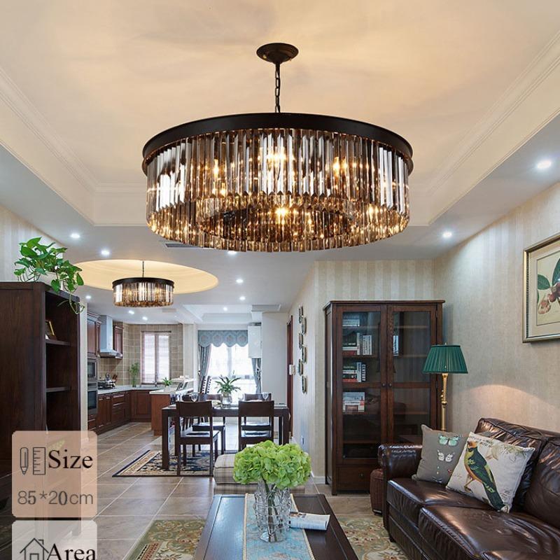 Подвеска для выставочного зала K9 Подвесная светодиодная хрустальная люстра Подвесной светильник для спальни