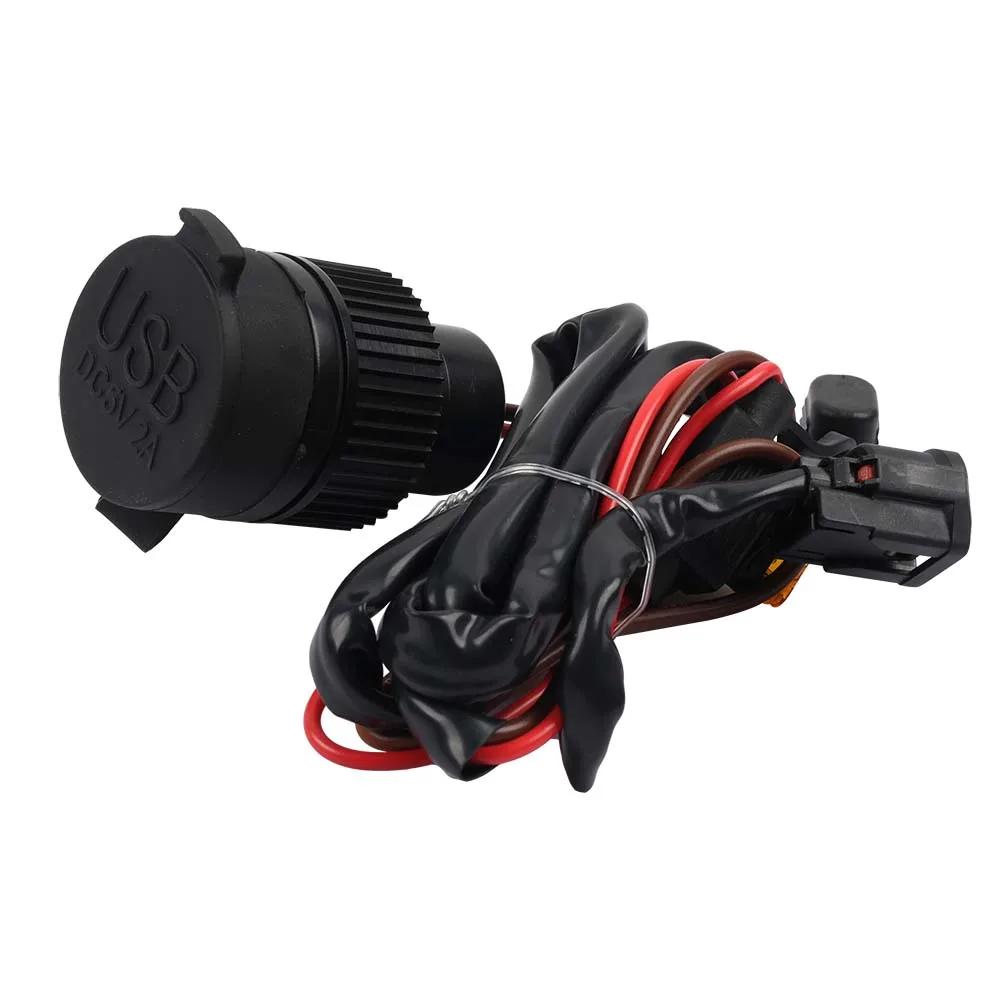Для Honda CRF1000L CRF1100L Africa Twin CRF 1100 1000 L Мотоцикл Двойной USB-зарядник Порт-интерфейс Розетка Разъем питания