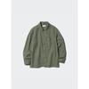 Uniqlo Японская хлопковая льняная рубашка-куртка