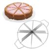 With Handle Pizza Cutter Stainless Steel Cake Slicers Baking Tool Cake Splitter Bakery