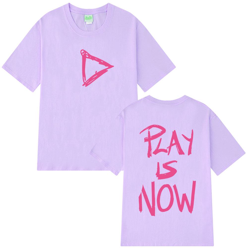 Ed Sheeran Play Is Now Fashion graphics T shirts men women Short Sleeve Cotton tshirt Short-sleeved aesthetic T-shirt streetwear