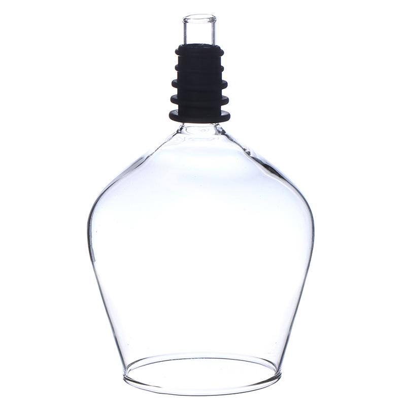 Креативная стеклянная чашка для красного вина и шампанского с силиконовым уплотнением, стеклянная чашка для напитка 270 мл