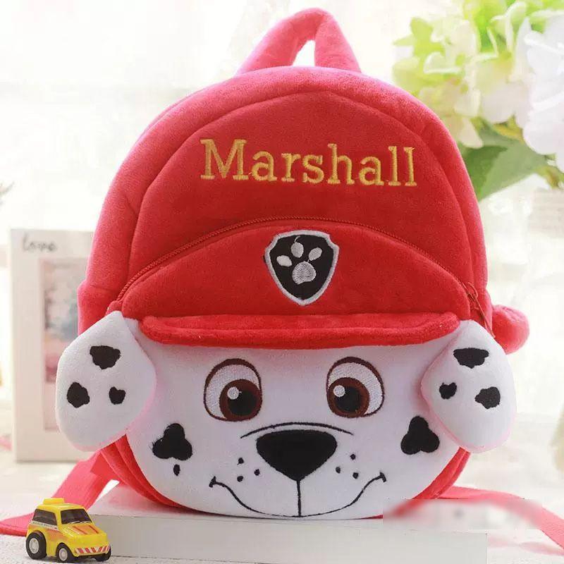 Kids Paw Patrol Soft Stuffed Schoolbag Shoulder Bag Cute Mini Backpack Gift