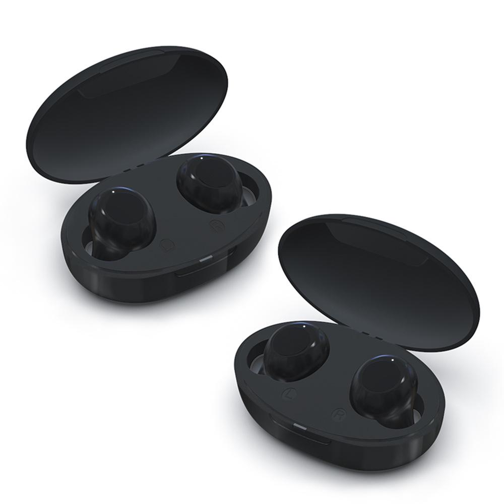 Слуховой аппарат TWS с цифровым дисплеем: Портативный внутриушной усилитель звука для пожилых людей с зарядным чехлом.