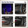 4 шт. автомобильные брызговики для Renault Captur 2014 2015 2016 2017 2018 брызговики на крыльях брызговики