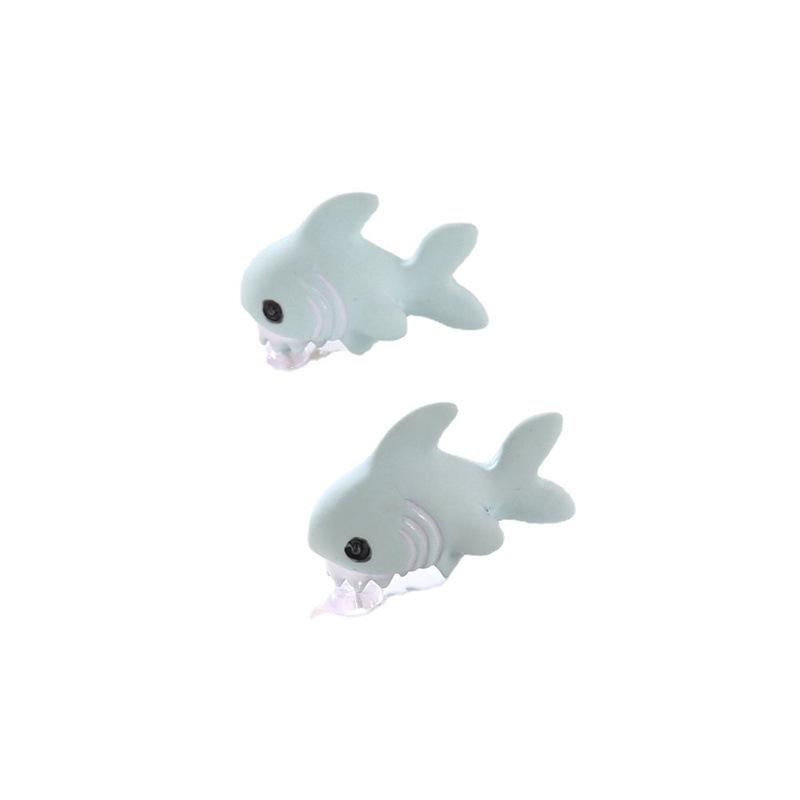 Imitation Animal Biting Stud Earrings Women Shark Fresh Accessories Ear Studs Gift Jewelry