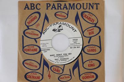 7-дюймовая пластинка РЭЙ ЧАРЛЬЗ Baby Dont You Cry The New Swingo 10530PROMO ABCPARAMOUNT 1964 США СоулФанк Б/У