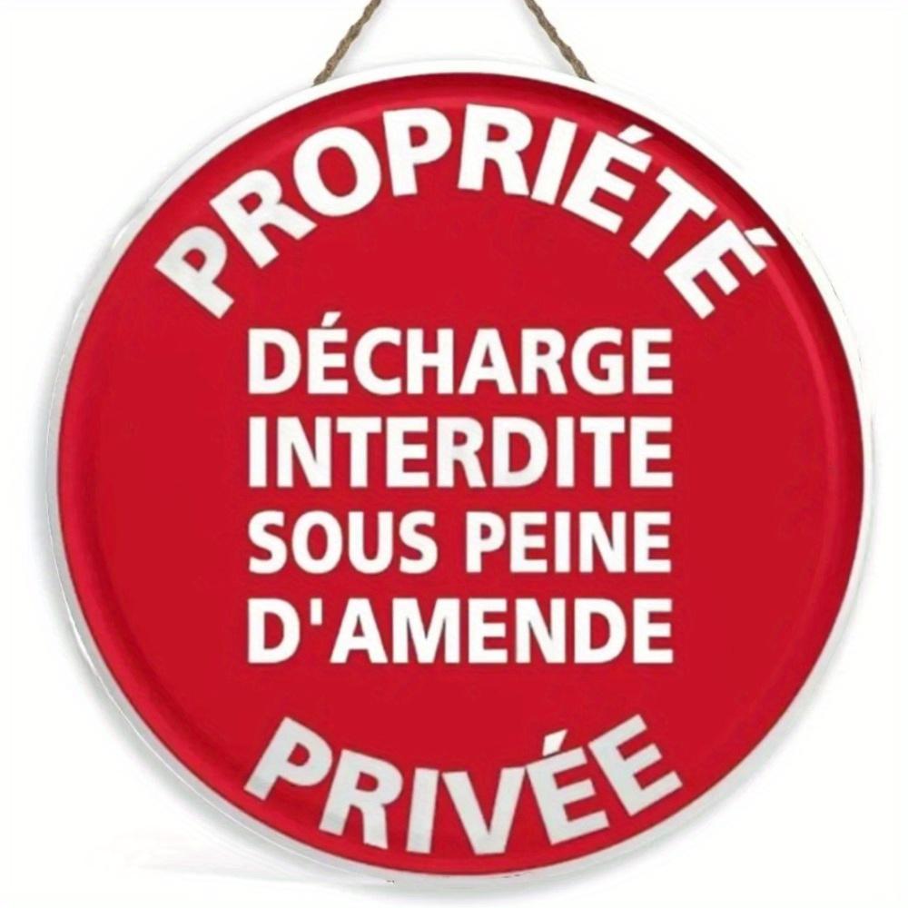 1 шт. 2d плоский круглый деревянный знак - 20 см Посторонним вход воспрещен Предупреждение Видеонаблюдение Настенный плакат Доска Двор Жесткий Знак Безопасности