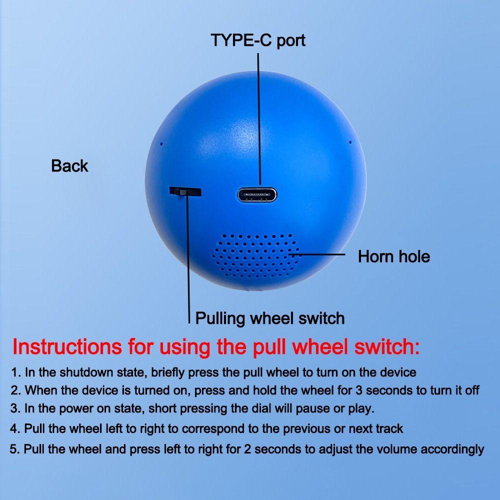 DIY 3D Crystal Ball Electronic Screen Video Photo Album NEW Digital Video Display Birthday Gifts