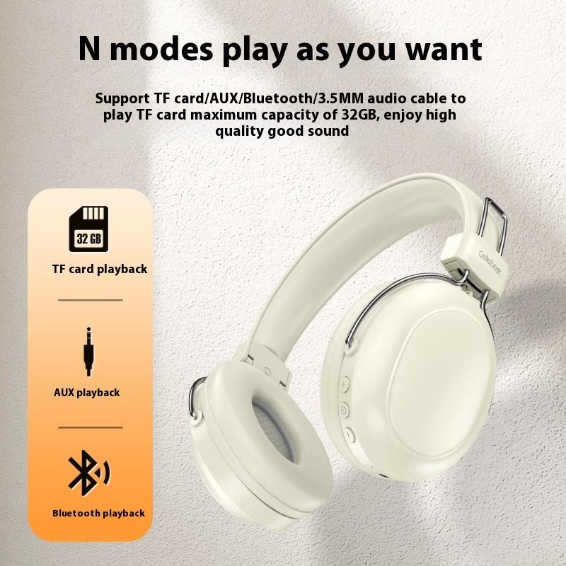 Гарнитура Беспроводная Bluetooth-гарнитура с микрофоном Сверхдолгое время работы от батареи Гарнитура с мощными басами