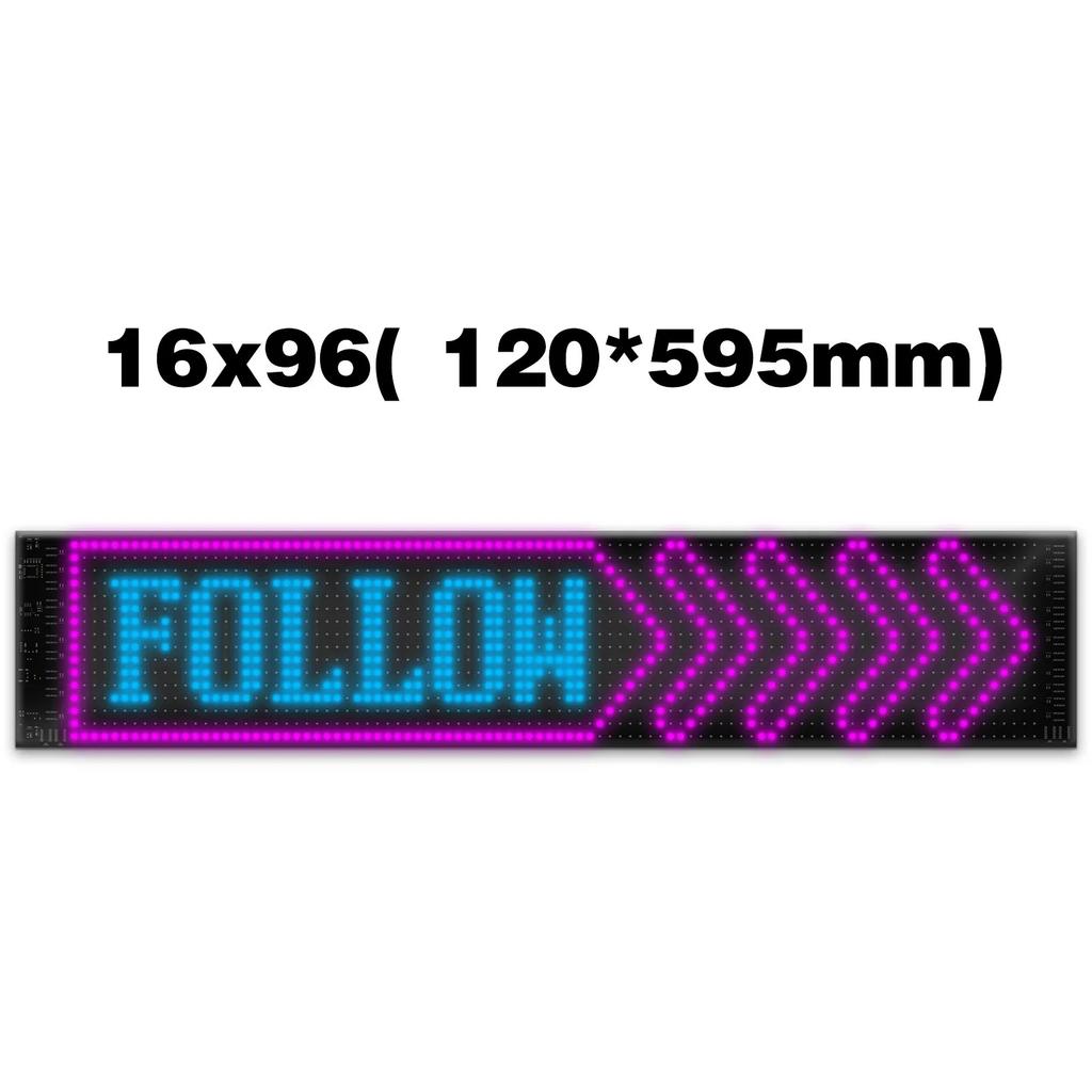 Светодиодная матричная пиксельная панель, USB 5 В, гибкий адресуемый RGB-узор, граффити, прокручивающийся текст, анимационный дисплей, автомагазин, приложение Bluetooth