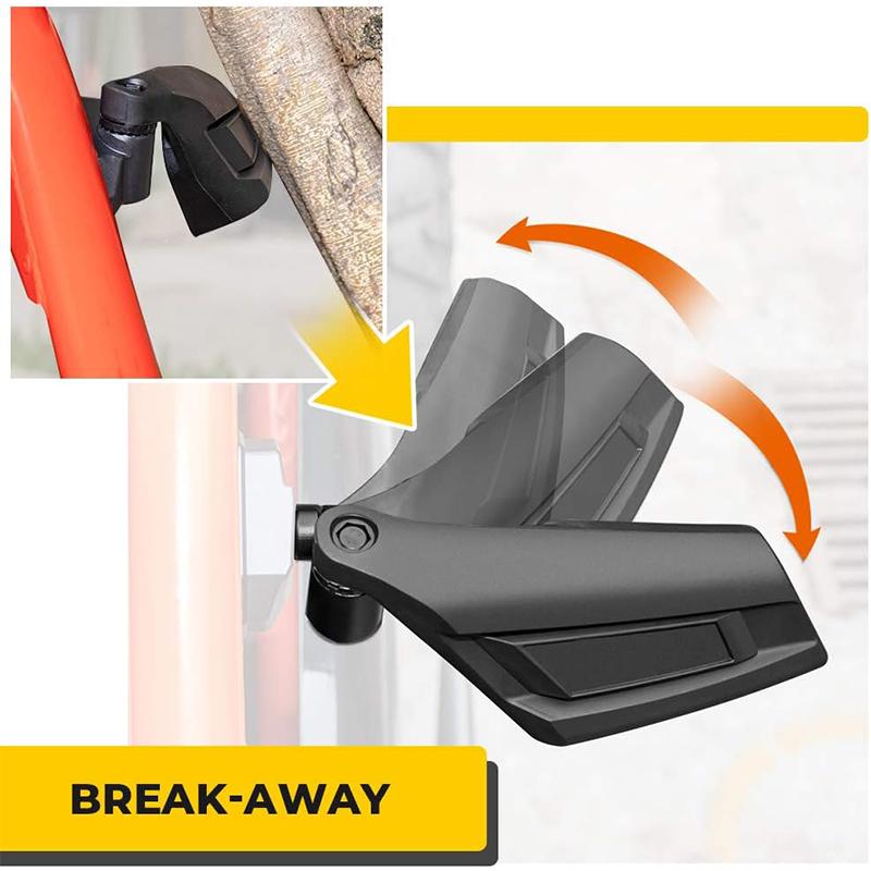 UTV Side Mirrors RZR Adjustable Side Mirrors with 1.5”-2” Roll Bar for Polars RZR 1000 Can Am Maverick Yamaha YXZ Rhino Pioneer