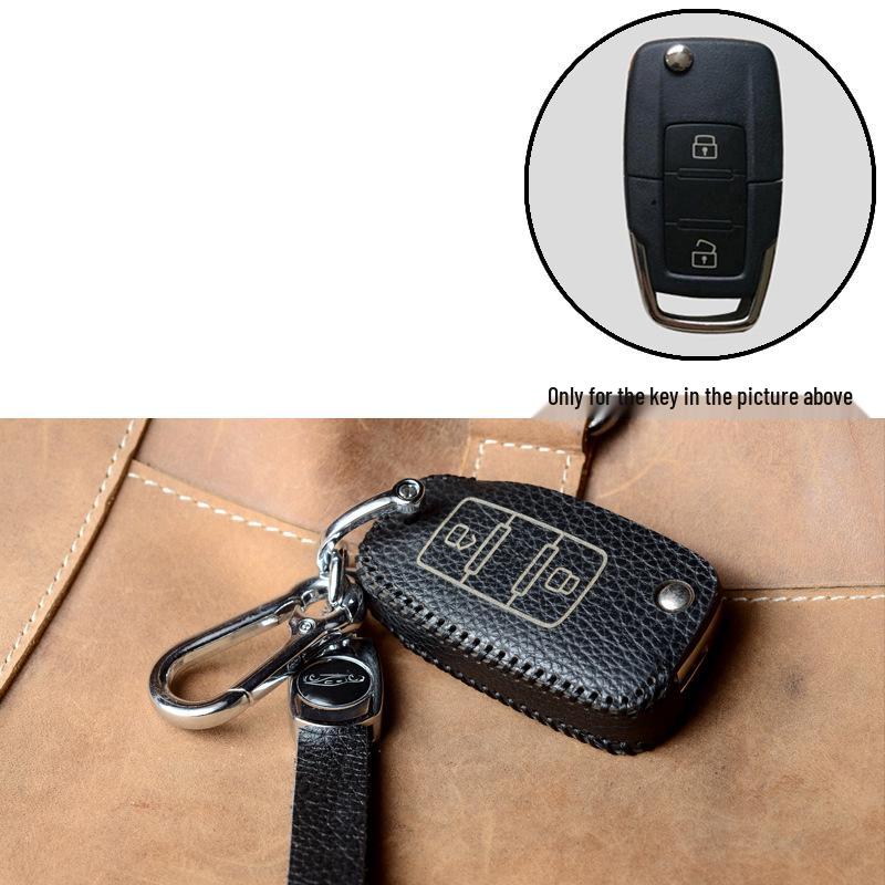 Защита ключа из натуральной кожи для Luxgen U7/MPV Big 7 и U6 Na 5/S5