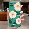 Phone Case For OPPO Reno4 Lite 4 F Flower Butterfly Casing For Oppo Reno 4 Lite 4F Capa Transparent Soft Silicone TPU Back Cover