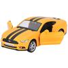 1/36 Ford Mustang GT Toy Car Model RMZ CiTY Diecast Super Sport Vehicle Pull Back Door Openable Collection Gift For Children Kid