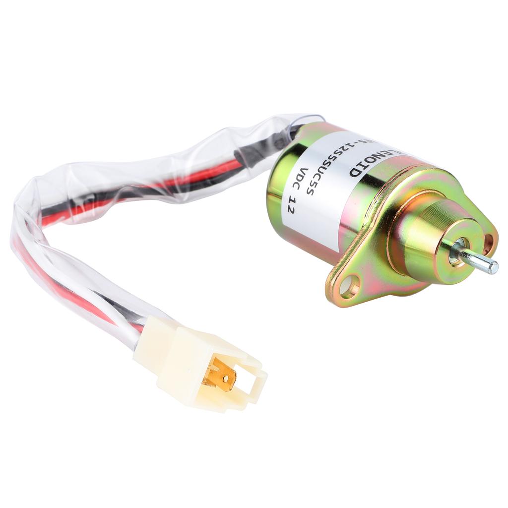 Fuel Shut Off Solenoid Shutdown Valve 119653 77950 Replacement for 4TNV94L SFN 4TNV98L SFN Engine