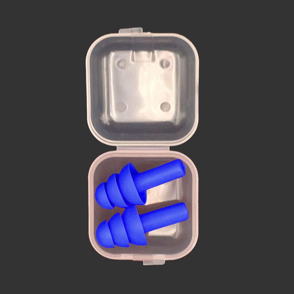 Силиконовые беруши Silicone World Звукоизоляция Защита слуха От шума Для сна от храпа Снижение шума Беруши для плавания