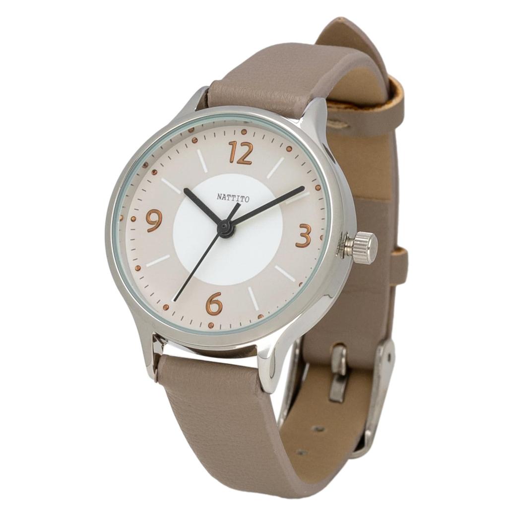 Fieldwork Women's Analog Watch with Leather Strap, Cute and Easy to Read, Brown, Color: Caramel JN011-4