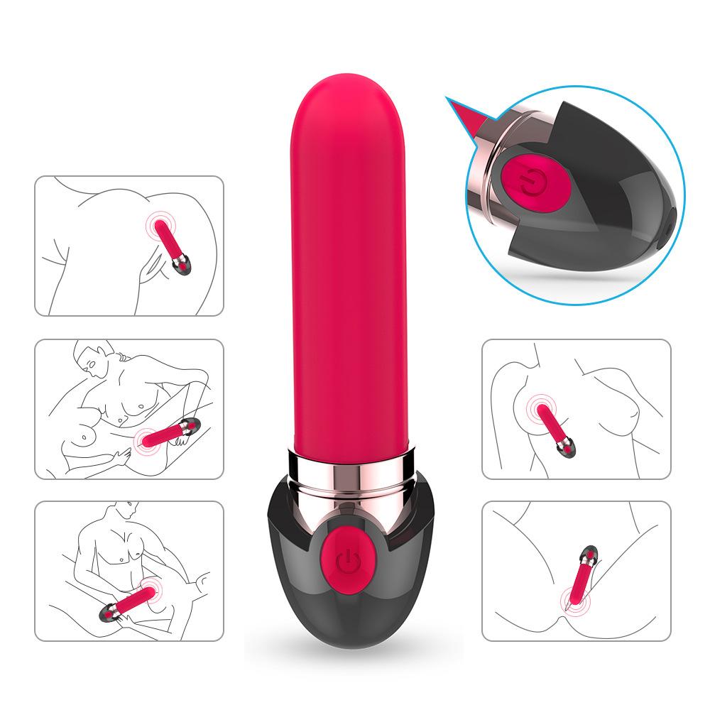 Wireless Lipstick Vibrator Clitoral Stimulator Rechargeable Mini Vibrating Egg Female Adult Sex Toy for Orgasm Pleasure