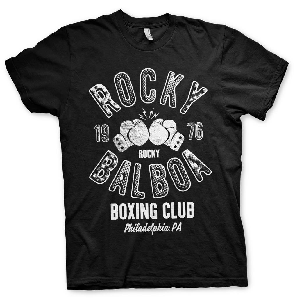 Officially Licensed ROCKY Balboa Boxing Club Mens T-Shirt S XXL Sizes