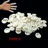 100PCS Disposable Fingertip Protective Latex Protector Gloves Finger Cover Finger Cots Rubber Gloves