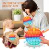 Push Bubble Sensory  Toys-Stress Relief Silicone Pressure Relieving Toys