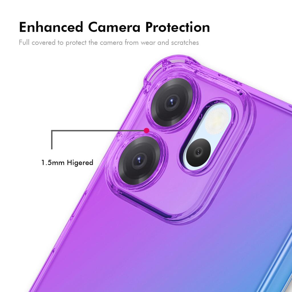 For Oppo Reno14 F 5G TPU Case ENKAY Thickened Four Corner Drop-proof Phone Back Cover