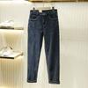 ODM Company Goods Comfortable Stretch Foreign Trade Tail Goods Men's Four Seasons Fit Straight Casual Jeans Long Pants