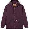 Levis Simple Comfortable Versatile Casual Hooded Long Sleeve Jacket Men Jackets Red-Brown A3222-0010