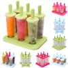 High Quality Popsicle Mold Set Tray Lolly Maker Handmade DIY Eco-friendly Kitchen Supplies Ice Cube Ice Cream Frozen Sticks  Jewelry Accessory
