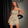 Sexy Tassel Sequin Cocktail Party Dress - 2025 Collection