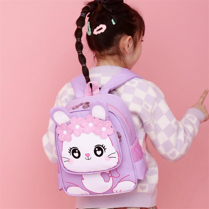 Trendy Lightweight Oxford Cloth Toddler Backpack For Preschool Kids 3-6 Years
