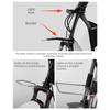 Plastic Bicycle Storage Basket Detachable Storage Bag Bike Front Basket  For Electric Bike/Bicycle