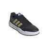 Adidas LITE BALLER Slip Resistant Abrasion Resistant Low top Skateboard Shoes Unisex Black Gold Sneakers JR5235